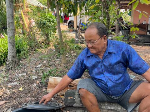 การขับเคลื่อนกิจกรรมถังขยะเปียก ลดโลกร้อน ของตำบลวัดโบสถ์